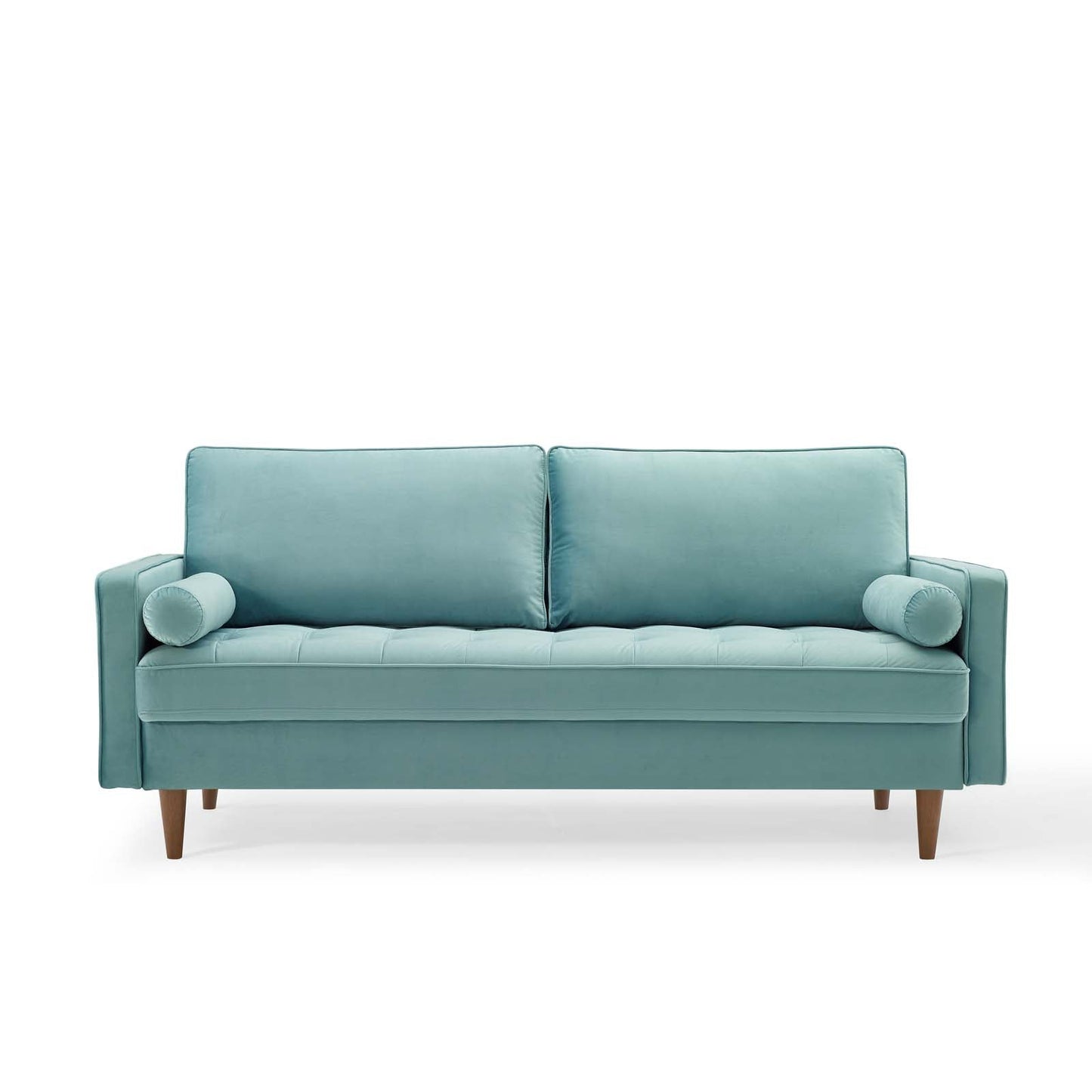 Valour Performance Velvet Sofa Mint EEI-3764-MIN