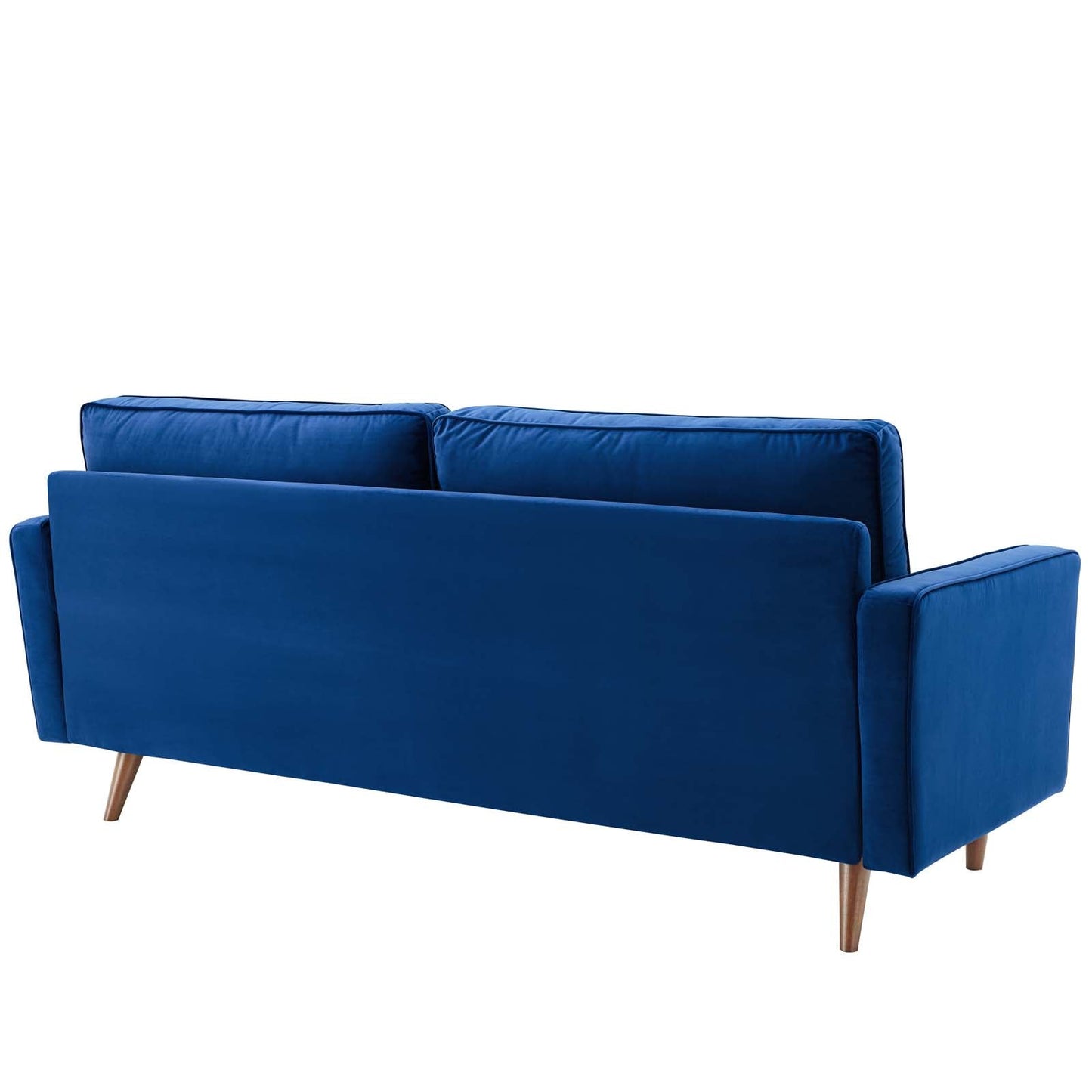 Valour Performance Velvet Sofa Navy EEI-3764-NAV