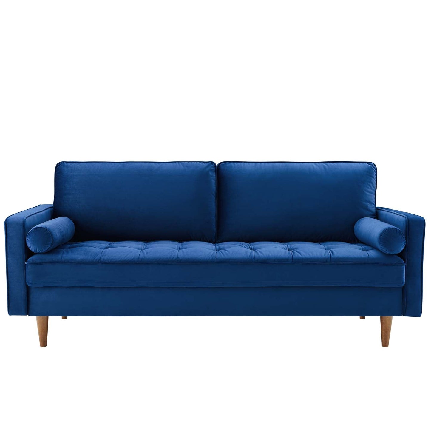 Valour Performance Velvet Sofa Navy EEI-3764-NAV