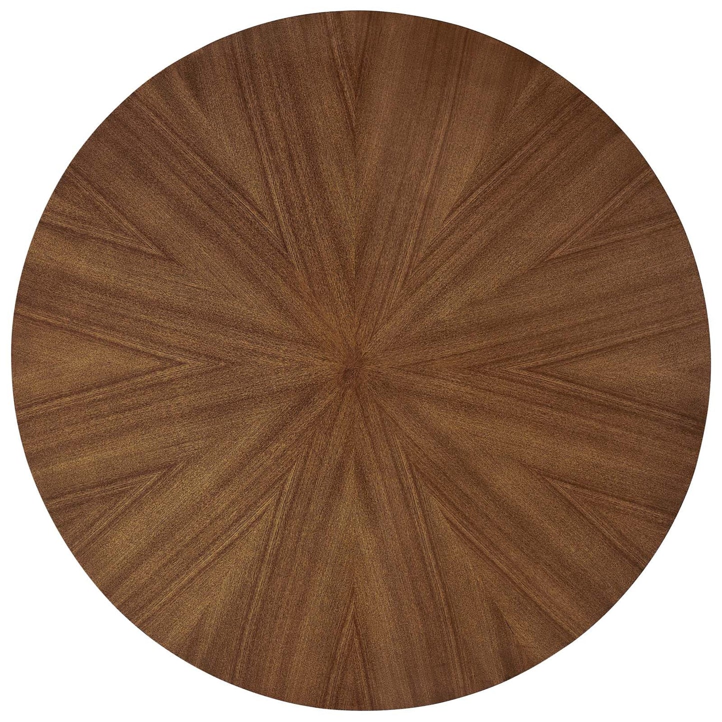 Crossroads 47" Round Wood Dining Table Walnut EEI-3847-WAL