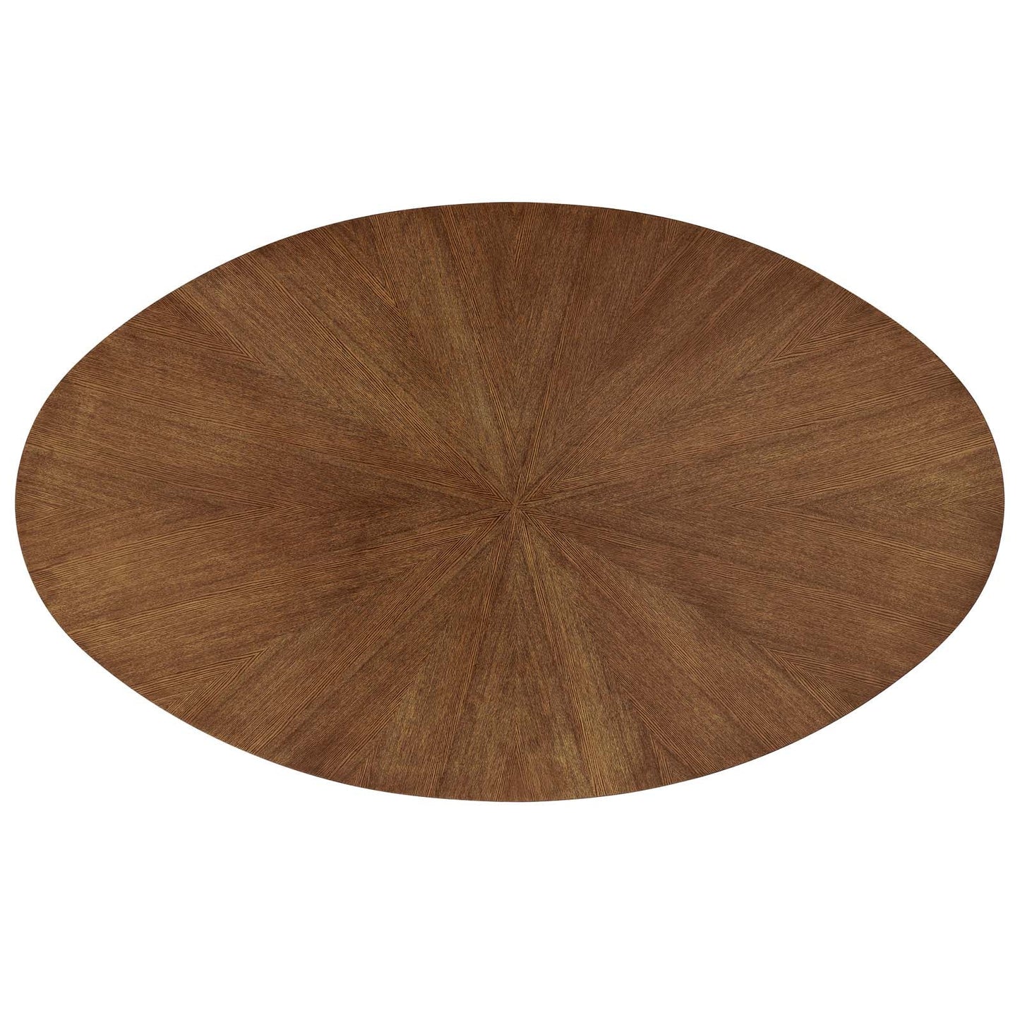 Crossroads 71" Oval Wood Dining Table Walnut EEI-3849-WAL