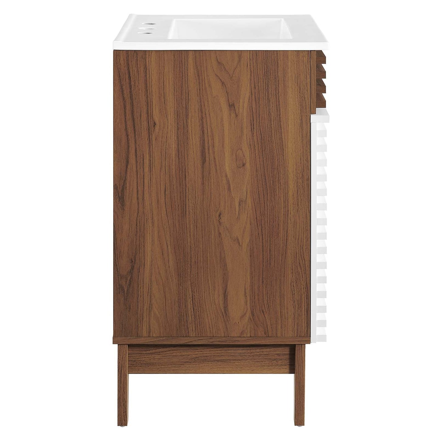 Render Bathroom Vanity White Walnut White EEI-3860-WHI-WAL-WHI