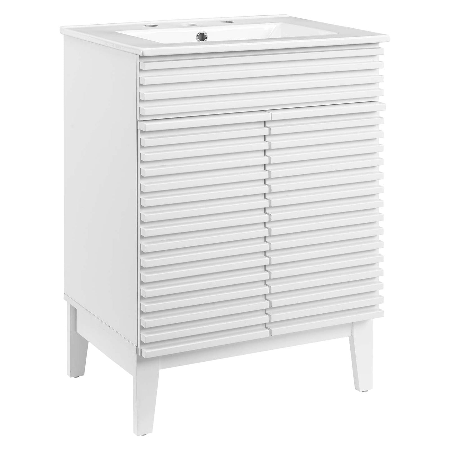 Render Bathroom Vanity White White EEI-3860-WHI-WHI