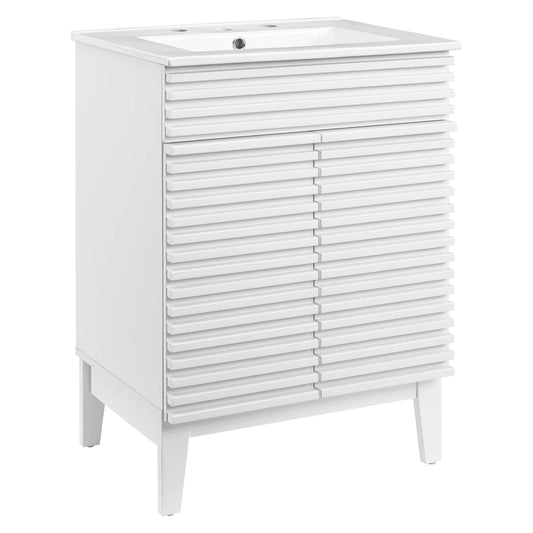 Render Bathroom Vanity White White EEI-3860-WHI-WHI