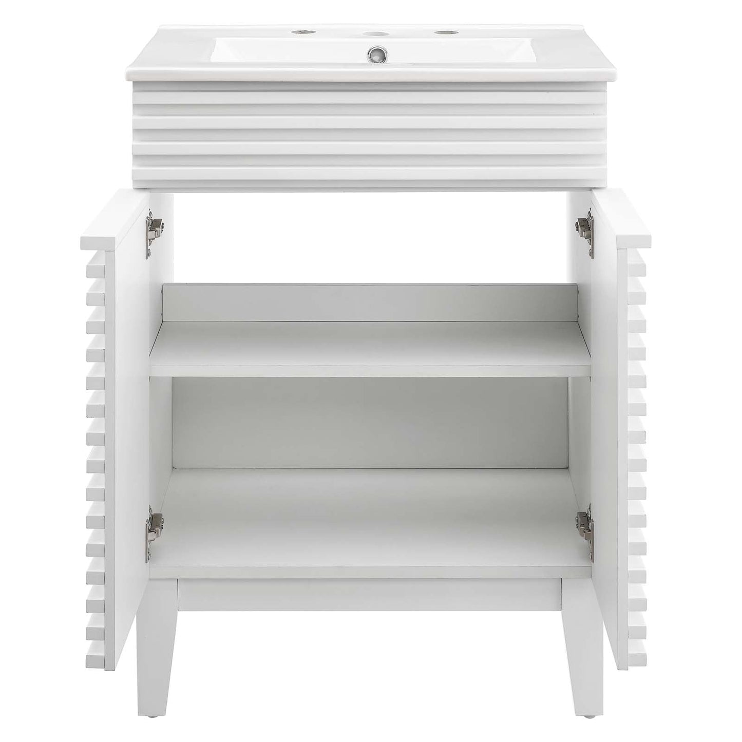 Render Bathroom Vanity White White EEI-3860-WHI-WHI