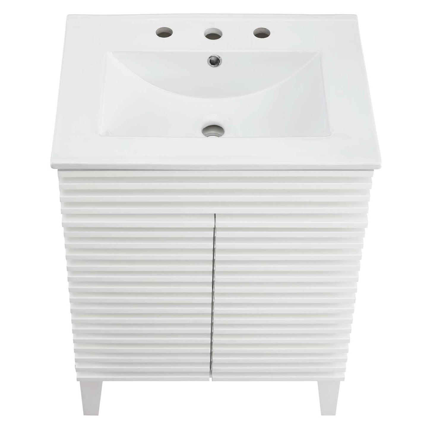 Render Bathroom Vanity White White EEI-3860-WHI-WHI