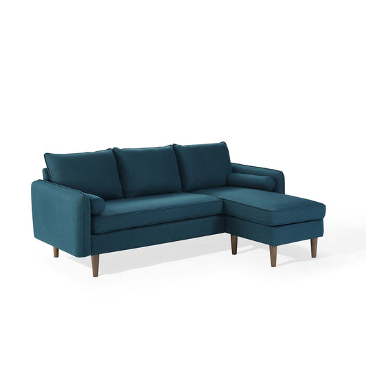 Revive Upholstered Right or Left Sectional Sofa Azure EEI-3867-AZU