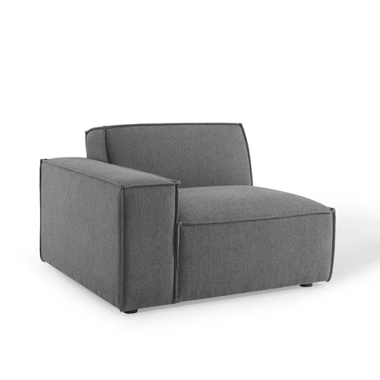 Restore Left-Arm Sectional Sofa Chair Charcoal EEI-3869-CHA