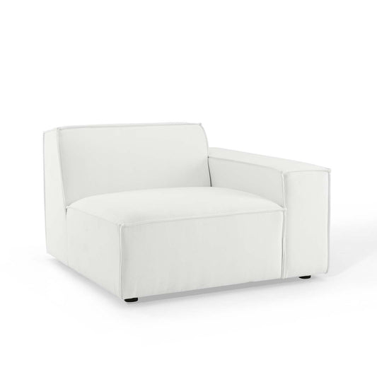 Restore Right-Arm Sectional Sofa Chair White EEI-3870-WHI