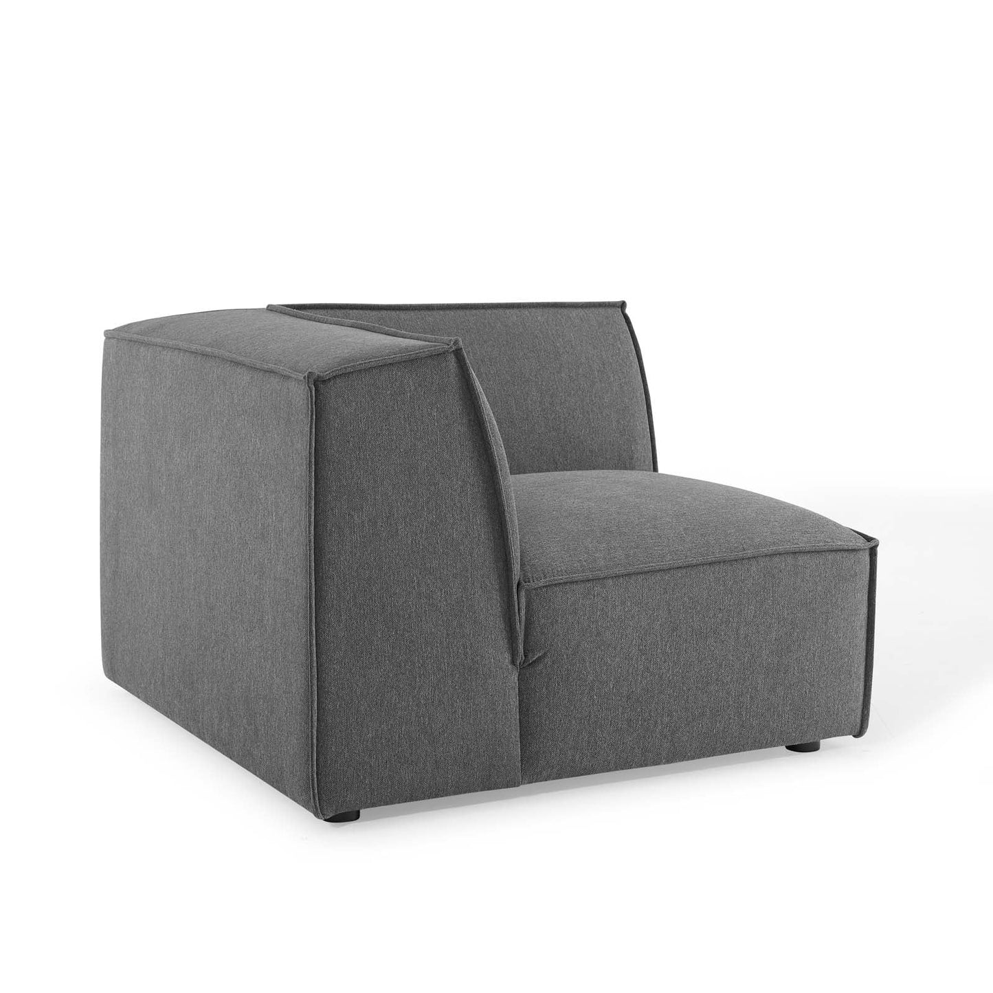 Restore Sectional Sofa Corner Chair Charcoal EEI-3871-CHA