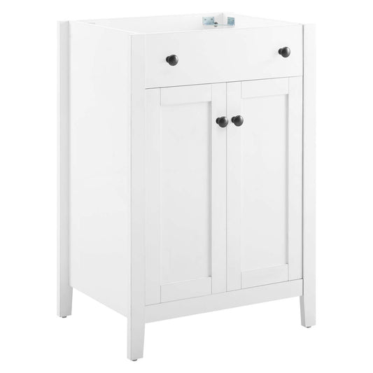 Nantucket 24" Bathroom Vanity Cabinet (Sink Basin Not Included) White EEI-3875-WHI