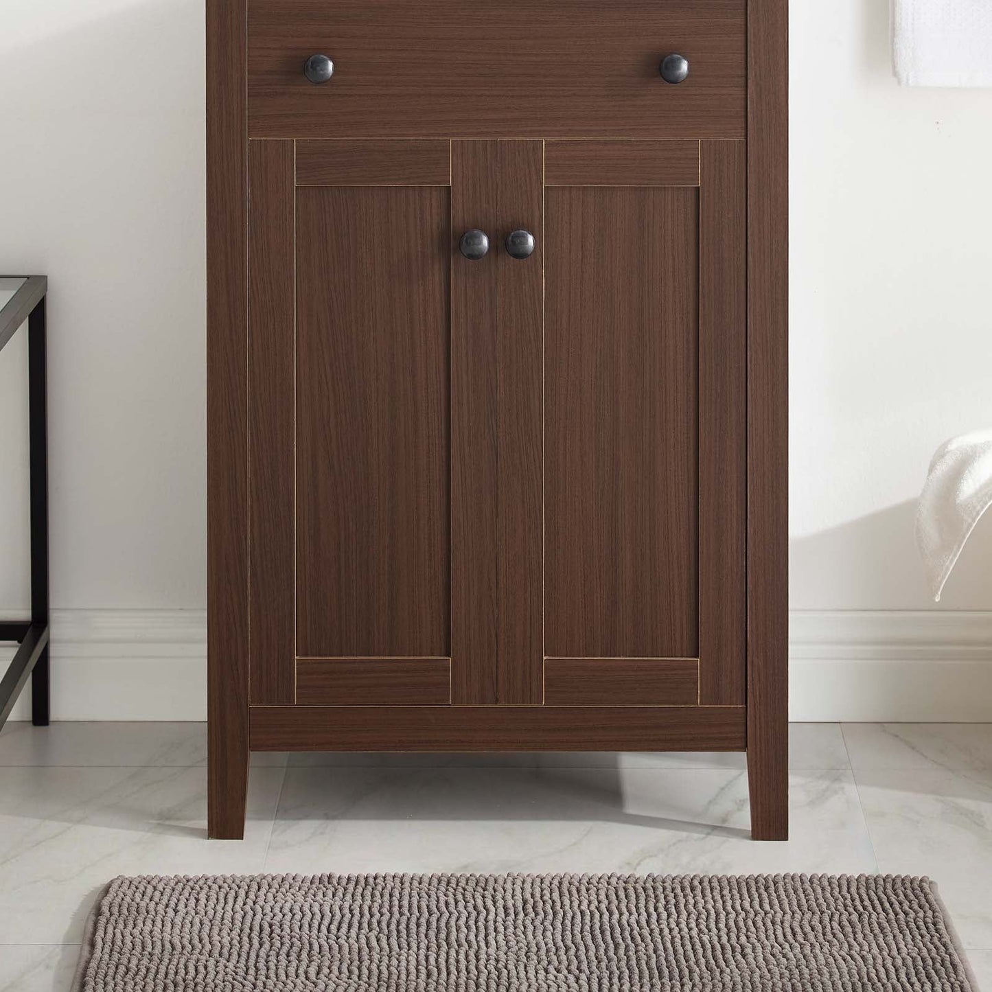 Nantucket 24" Bathroom Vanity Cabinet (Sink Basin Not Included) Walnut EEI-3876-WAL