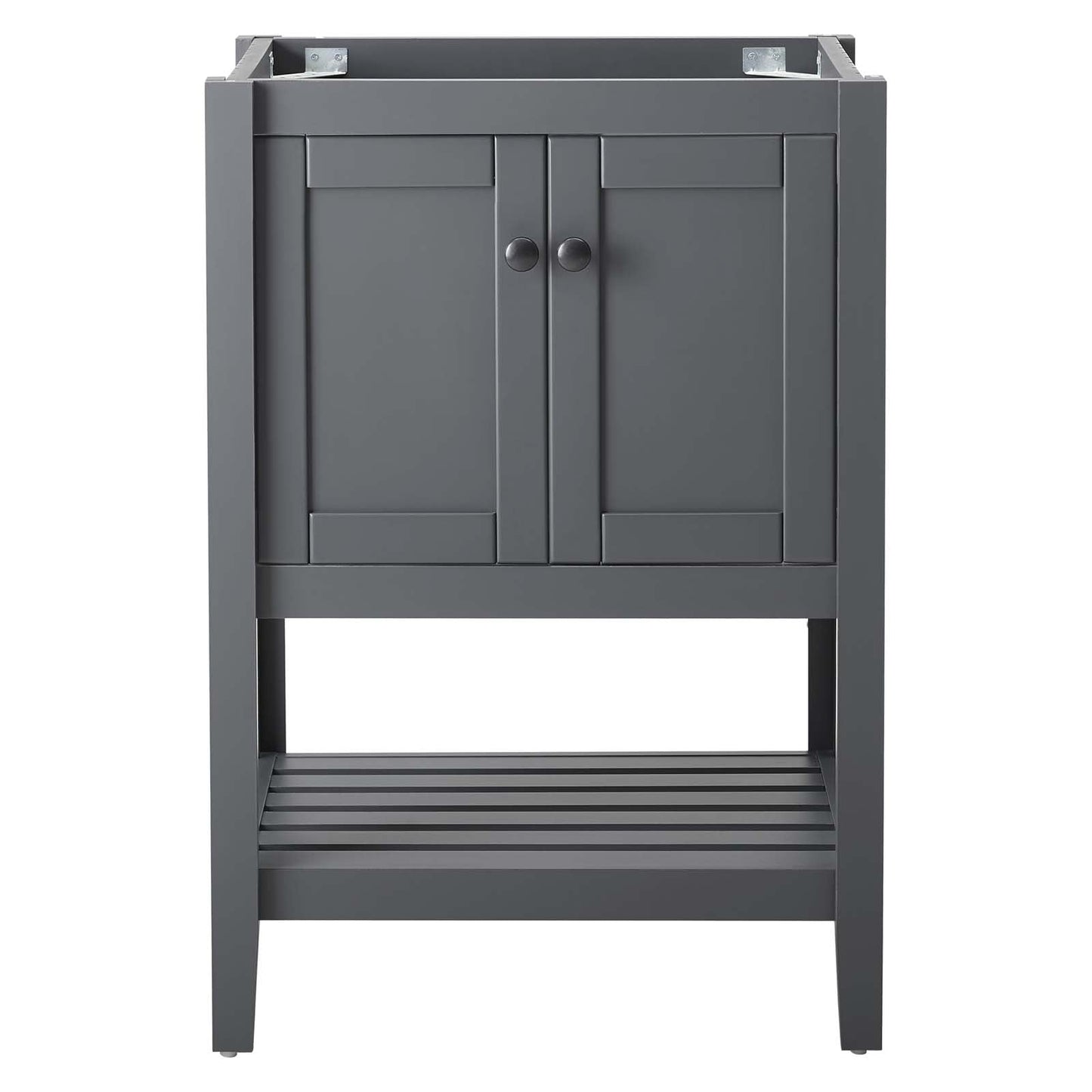 Prestige 23" Bathroom Vanity Cabinet (Sink Basin Not Included) Gray EEI-3919-GRY