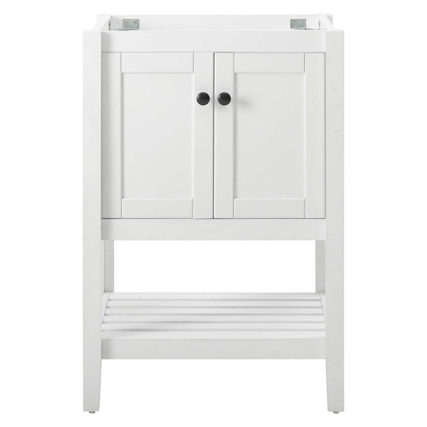 Prestige 23" Bathroom Vanity Cabinet (Sink Basin Not Included) White EEI-3919-WHI