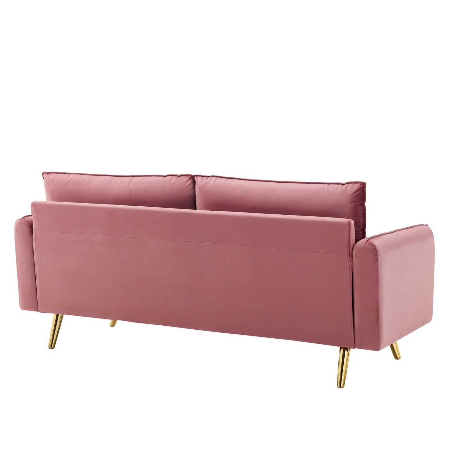 Revive Performance Velvet Sofa Dusty Rose EEI-3988-DUS