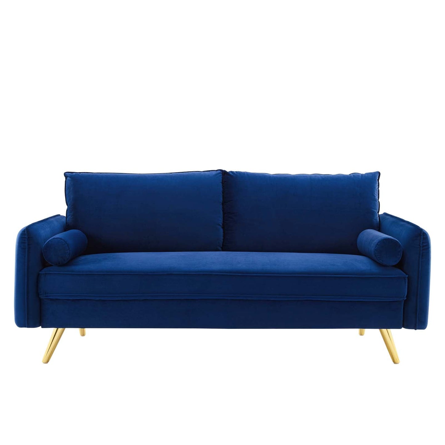 Revive Performance Velvet Sofa Navy EEI-3988-NAV