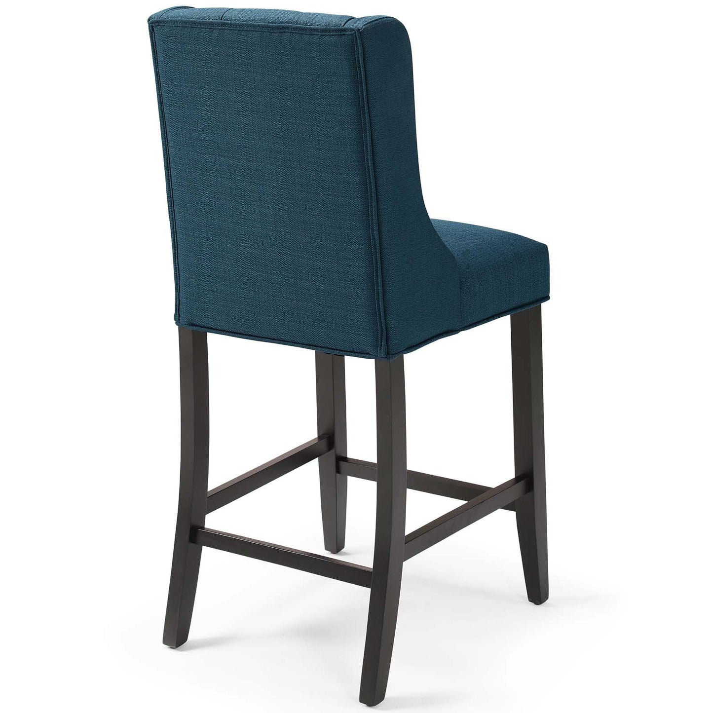 Baronet Counter Bar Stool Upholstered Fabric Set of 2 Azure EEI-4020-AZU