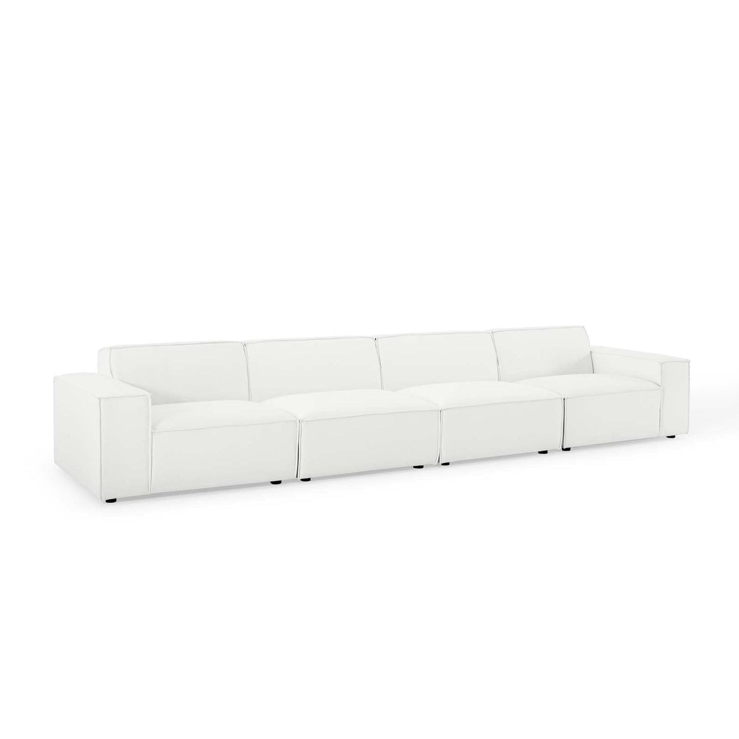 Restore 4-Piece Sectional Sofa White EEI-4114-WHI