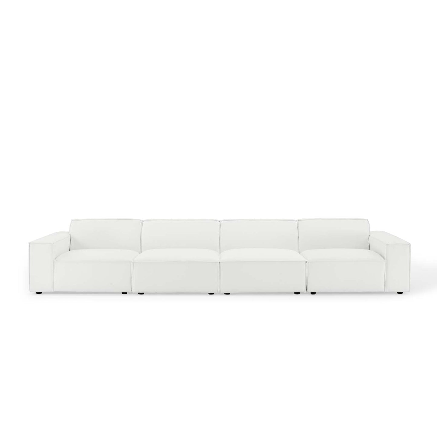 Restore 4-Piece Sectional Sofa White EEI-4114-WHI