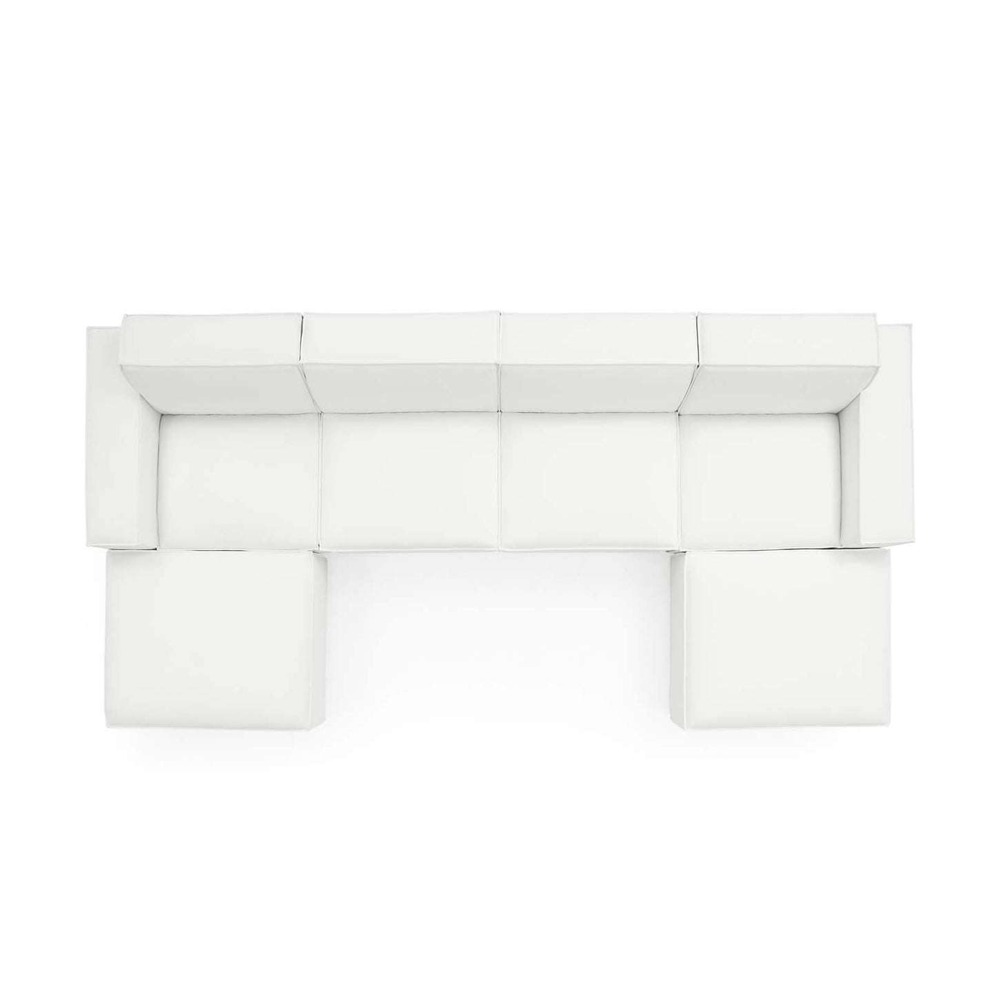 Restore 6-Piece Sectional Sofa White EEI-4116-WHI