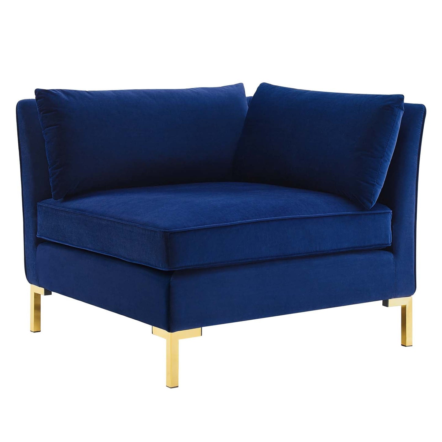 Ardent Performance Velvet Loveseat Navy EEI-4268-NAV