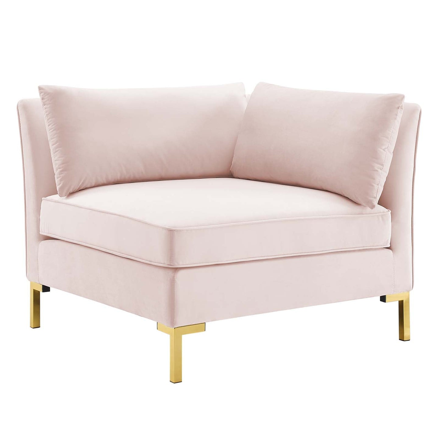 Ardent Performance Velvet Loveseat Pink EEI-4268-PNK