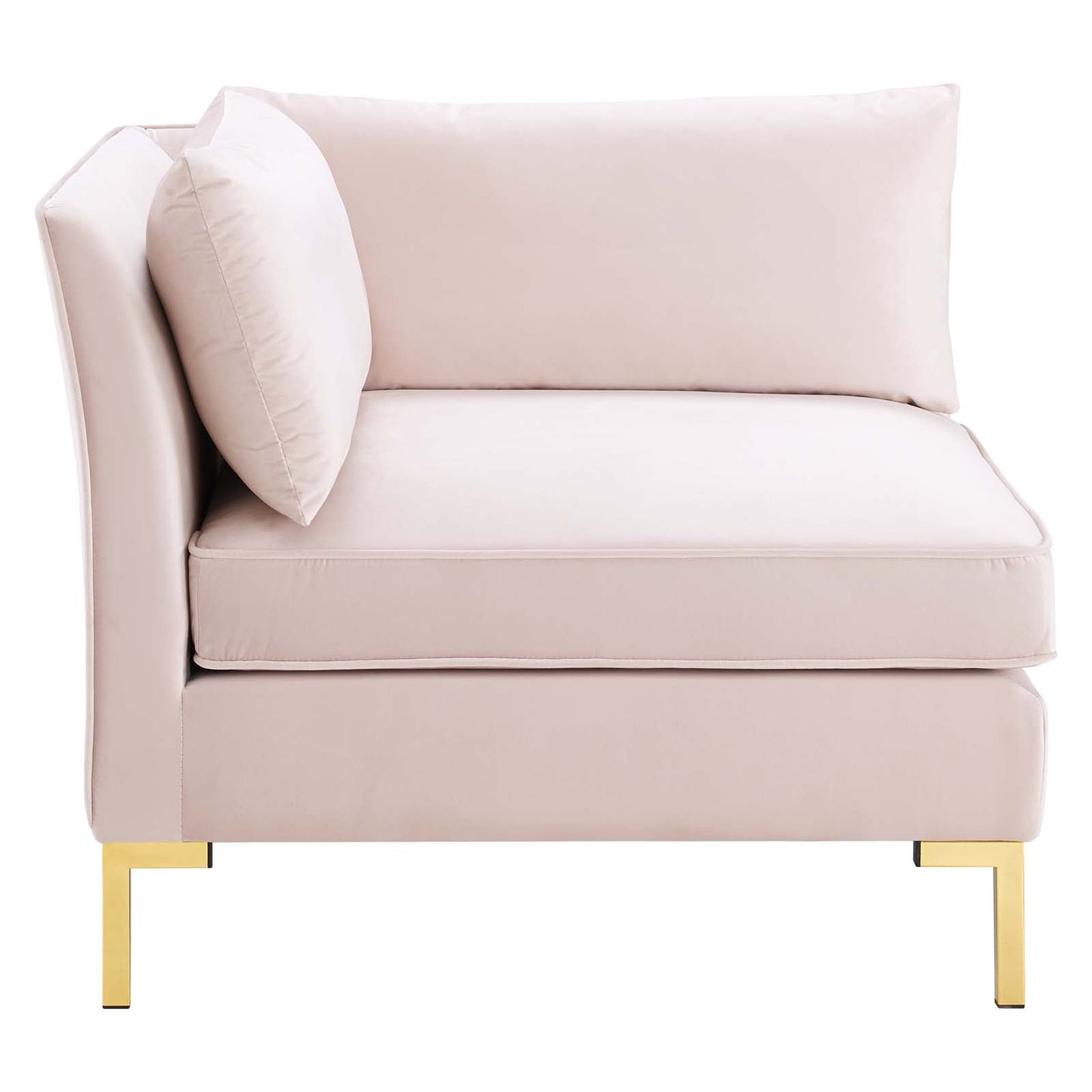 Ardent Performance Velvet Loveseat Pink EEI-4268-PNK