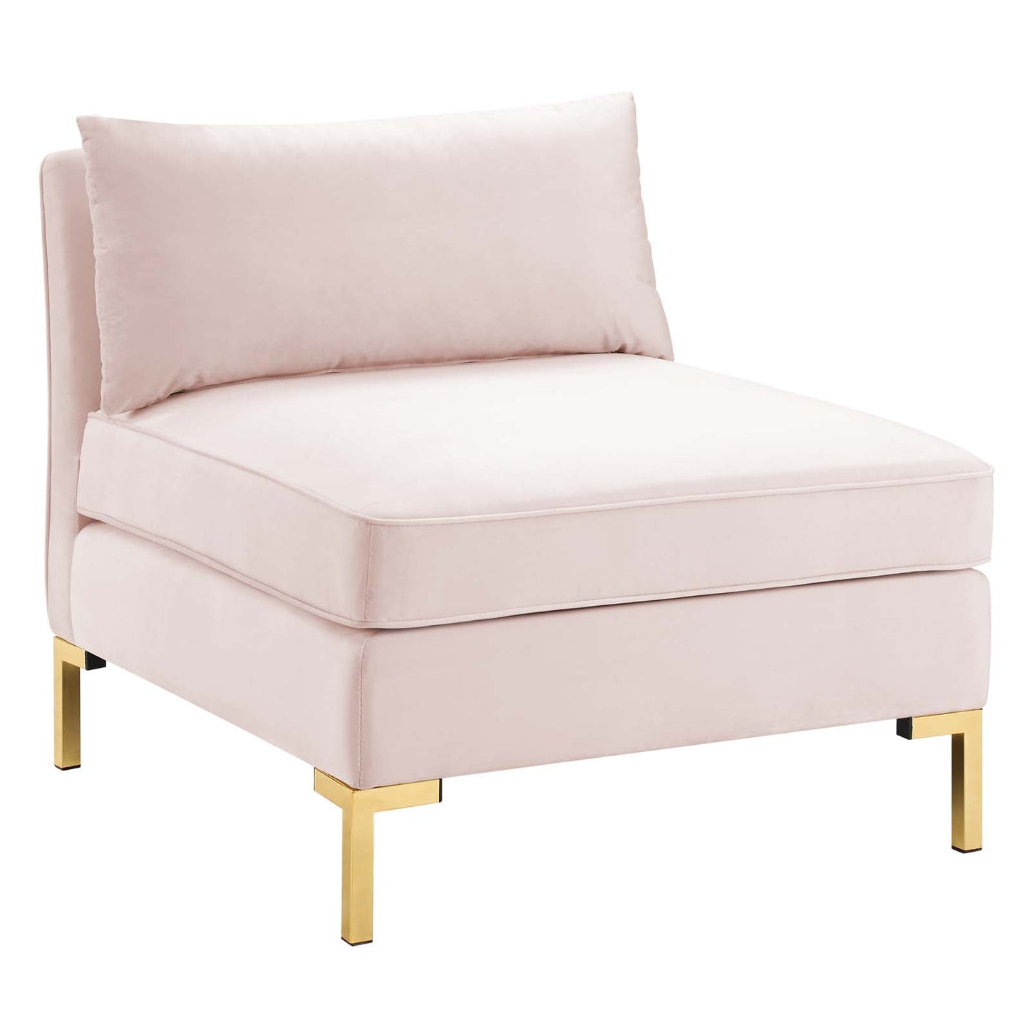 Ardent Performance Velvet Sofa Pink EEI-4269-PNK