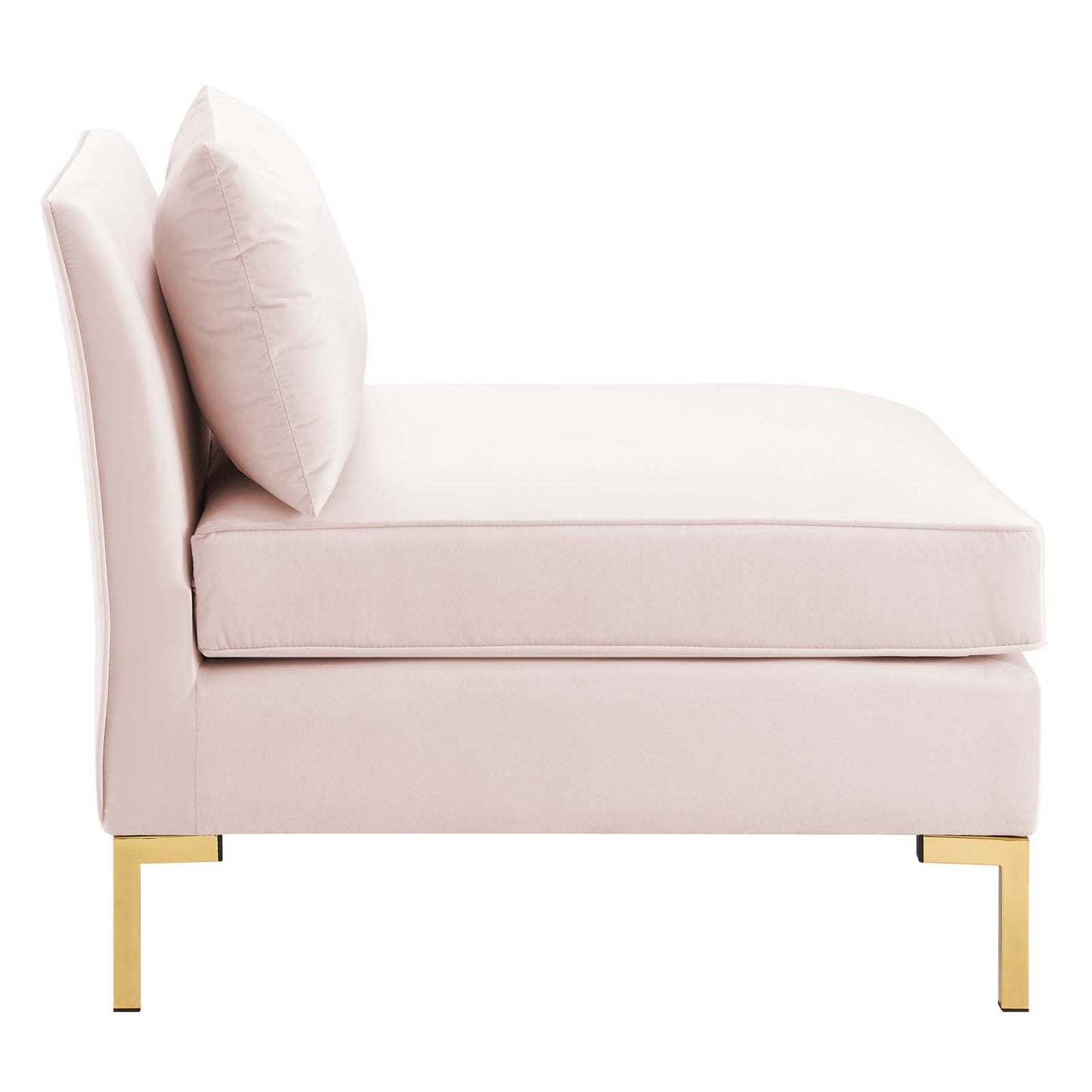 Ardent Performance Velvet Sofa Pink EEI-4269-PNK