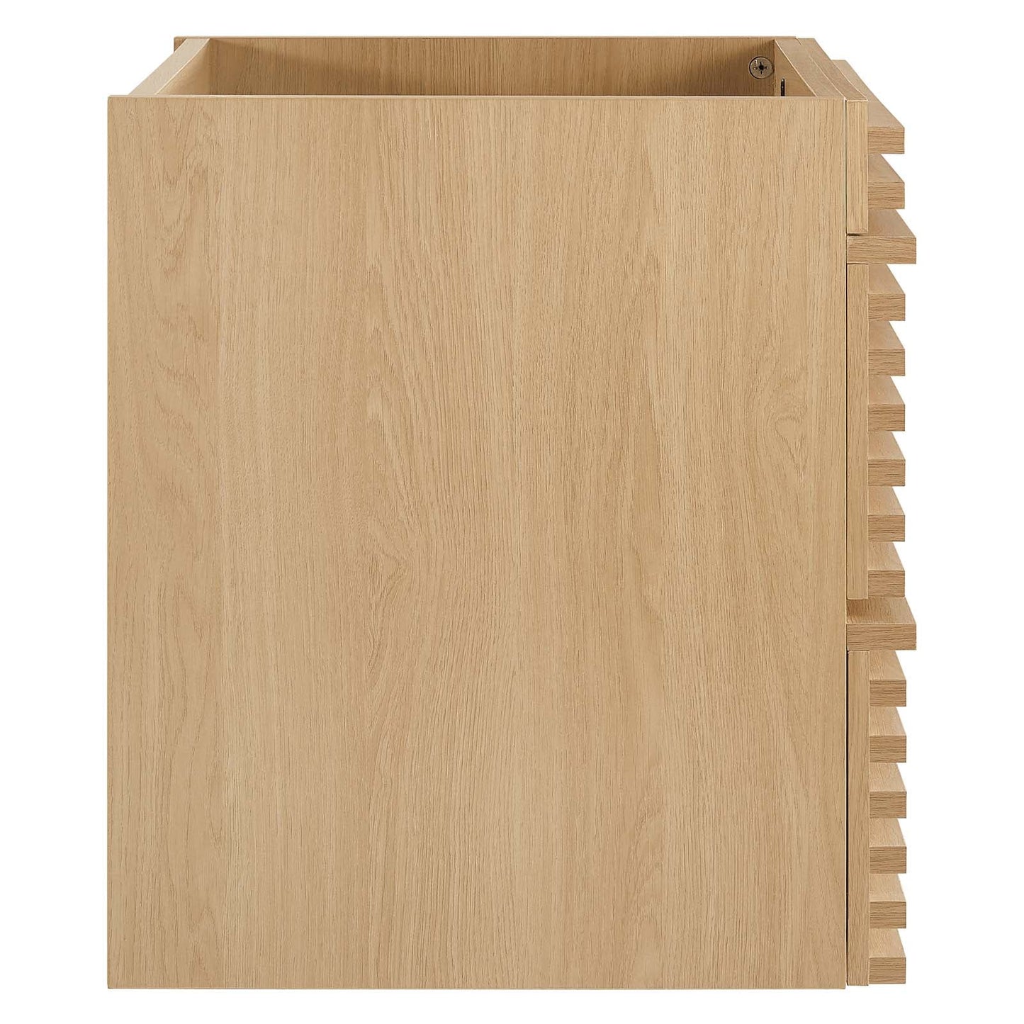 Render 24" Wall-Mount Bathroom Vanity Cabinet (Sink Basin Not Included) Oak EEI-4338-OAK