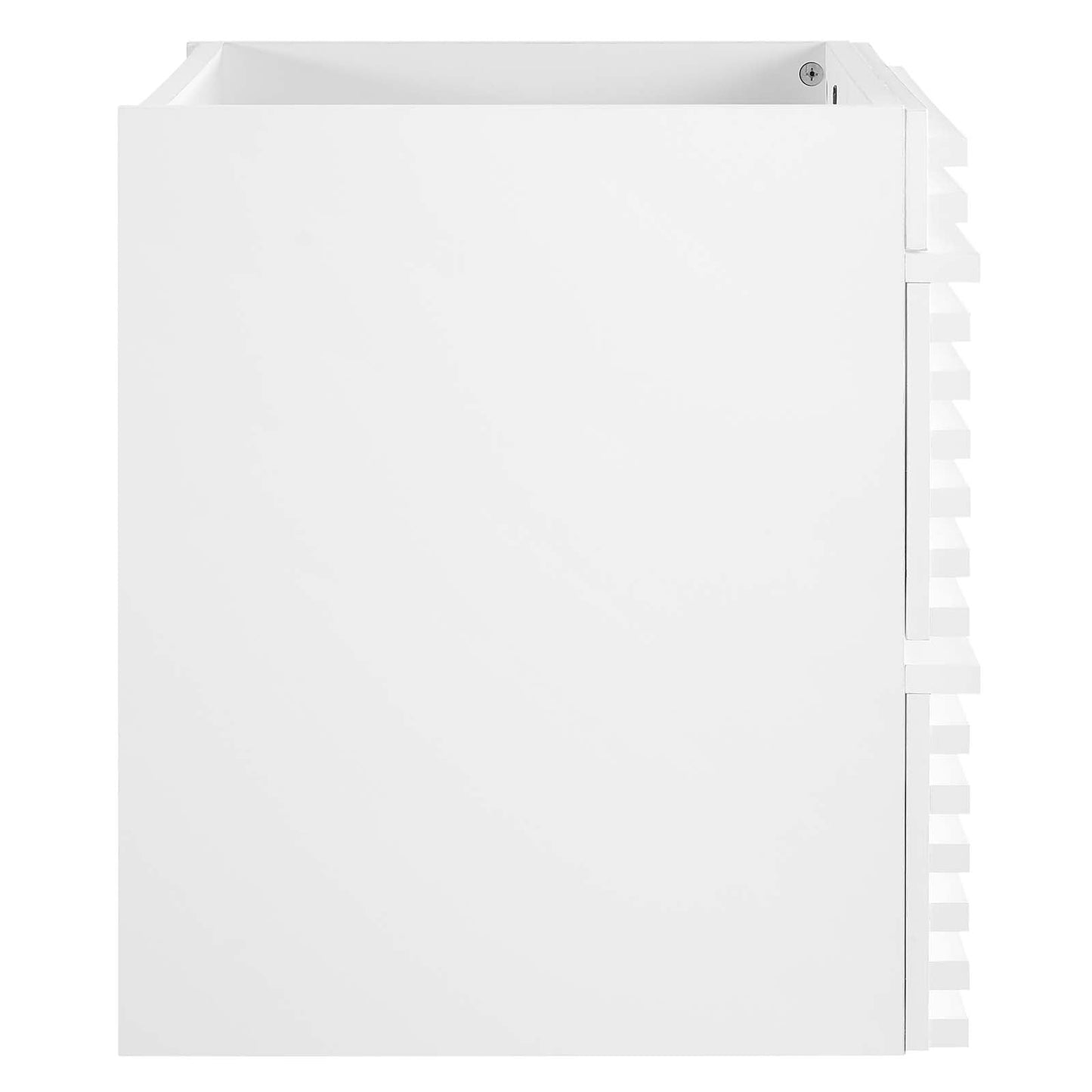 Render 24" Wall-Mount Bathroom Vanity Cabinet (Sink Basin Not Included) White EEI-4338-WHI