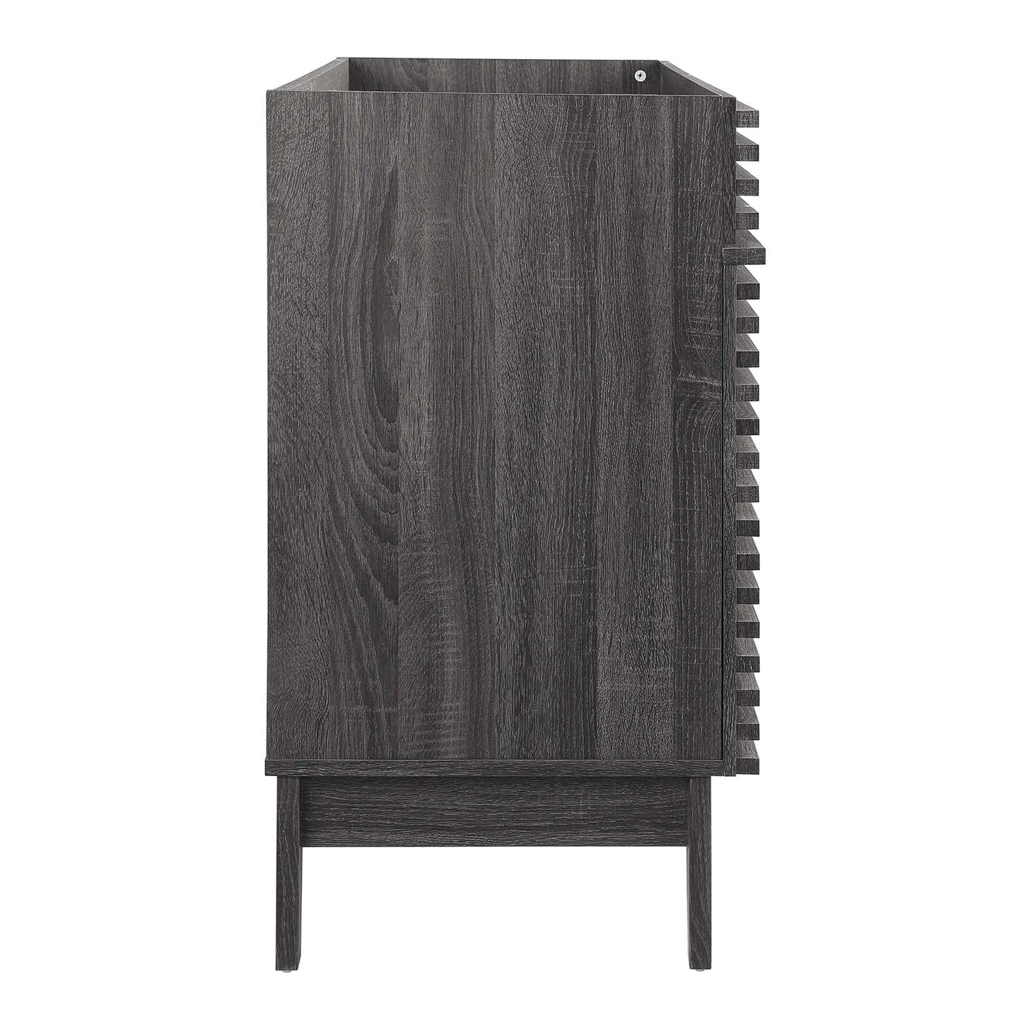 Render 48" Single Sink Compatible (not included) Bathroom Vanity Cabinet Charcoal EEI-4341-CHA