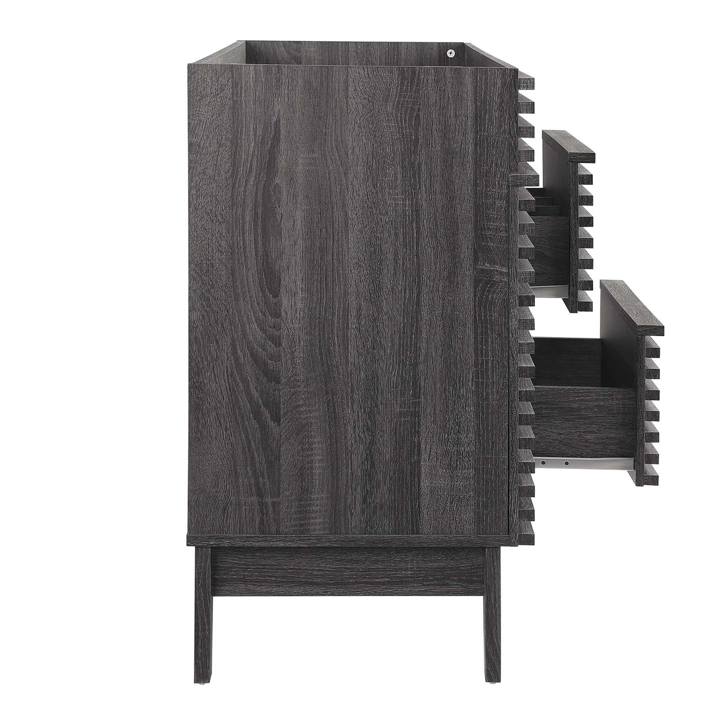 Render 48" Single Sink Compatible (not included) Bathroom Vanity Cabinet Charcoal EEI-4341-CHA