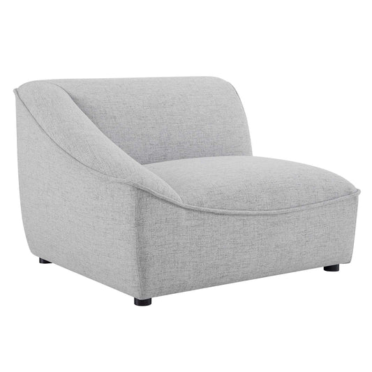 Comprise Left-Arm Sectional Sofa Chair Light Gray EEI-4415-LGR