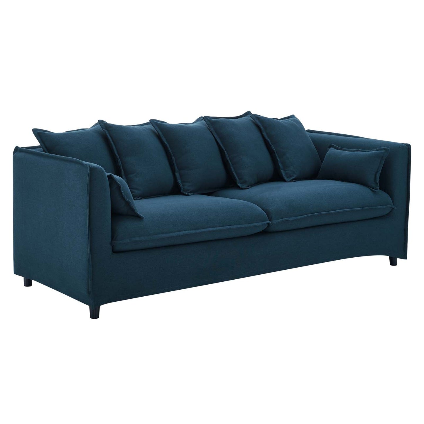 Avalon Slipcover Fabric Sofa Azure EEI-4449-AZU