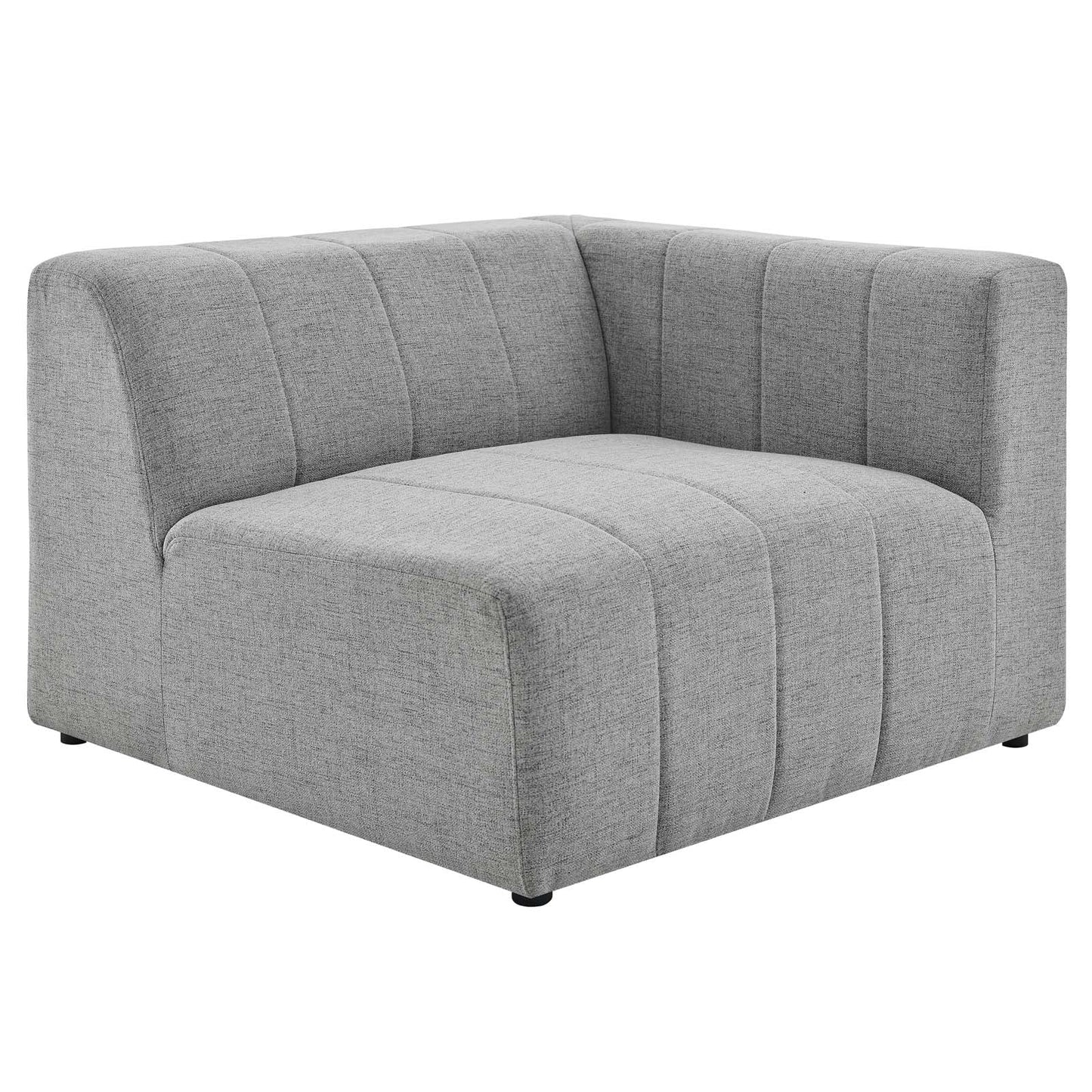 Bartlett Upholstered Fabric 2-Piece Loveseat Light Gray EEI-4512-LGR