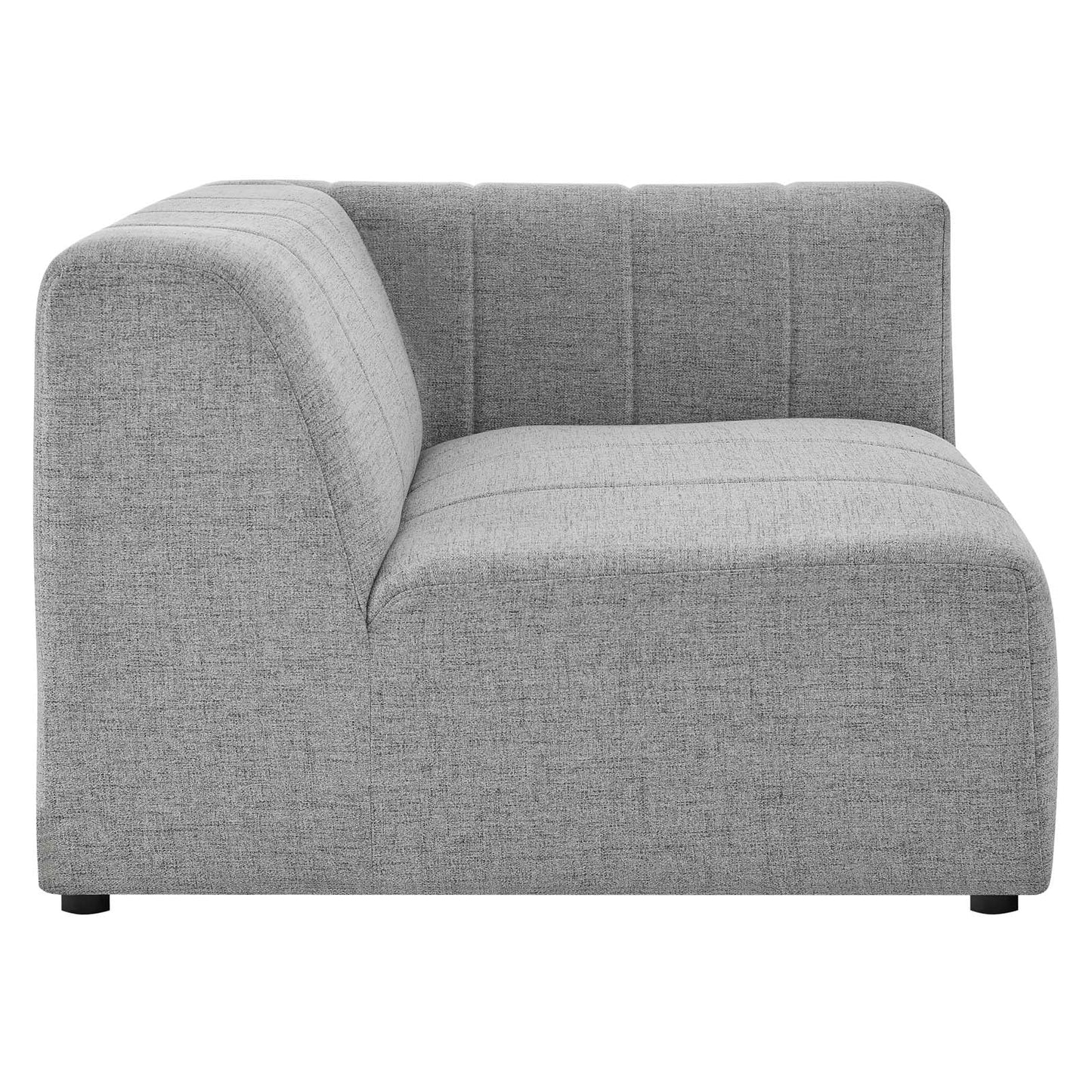 Bartlett Upholstered Fabric 2-Piece Loveseat Light Gray EEI-4512-LGR