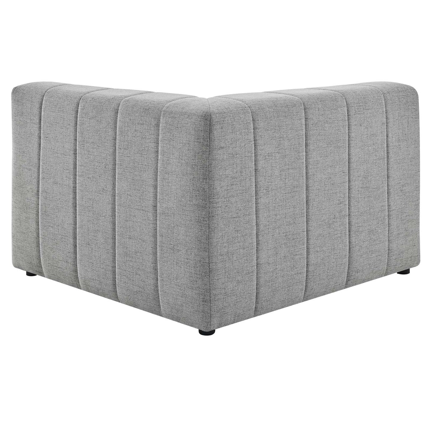 Bartlett Upholstered Fabric 2-Piece Loveseat Light Gray EEI-4512-LGR