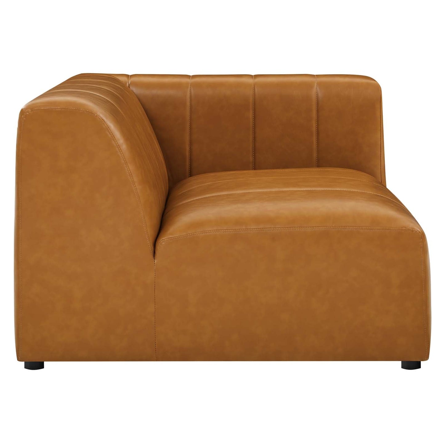 Bartlett Vegan Leather 2-Piece Loveseat Tan EEI-4513-TAN