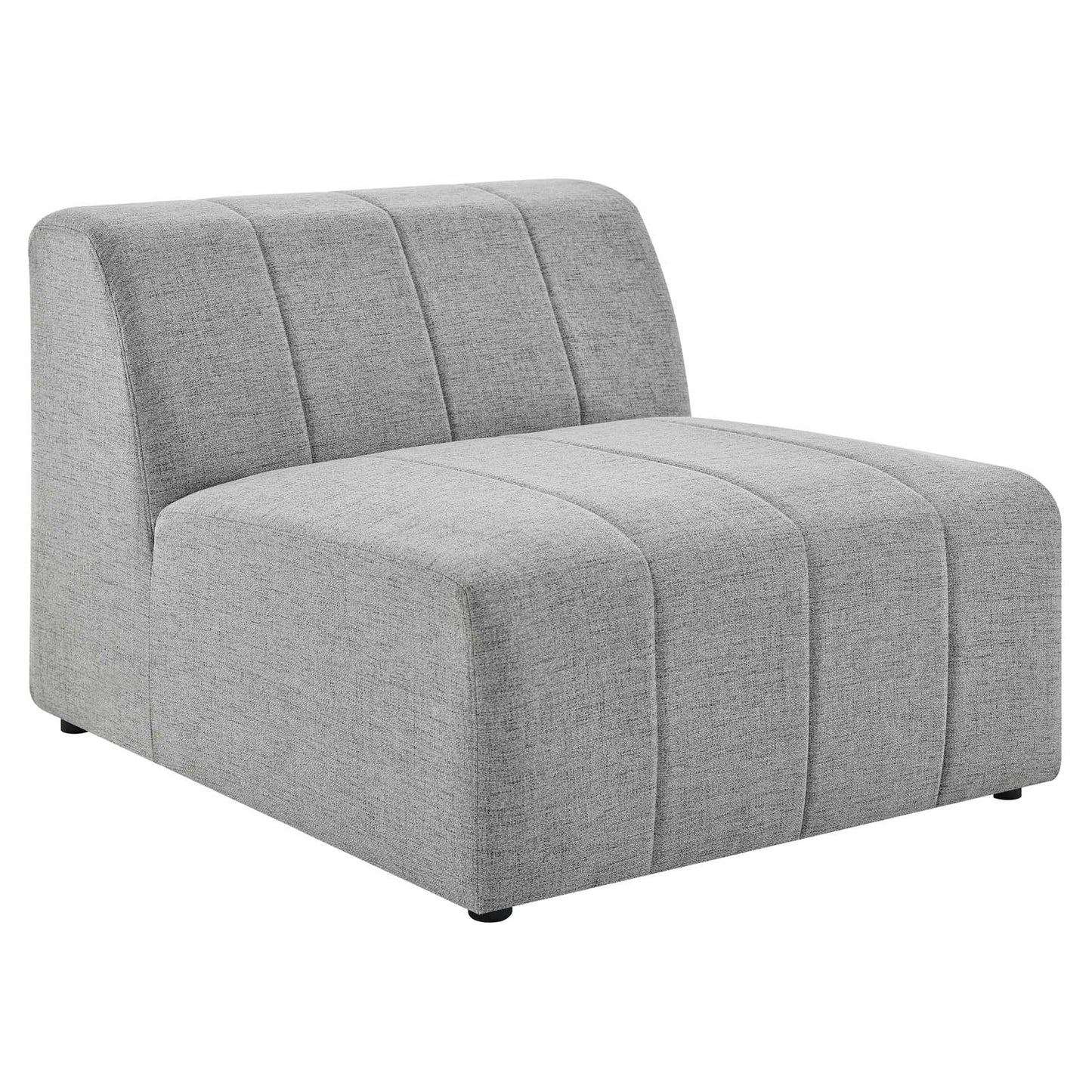 Bartlett Upholstered Fabric 3-Piece Sofa Light Gray EEI-4514-LGR