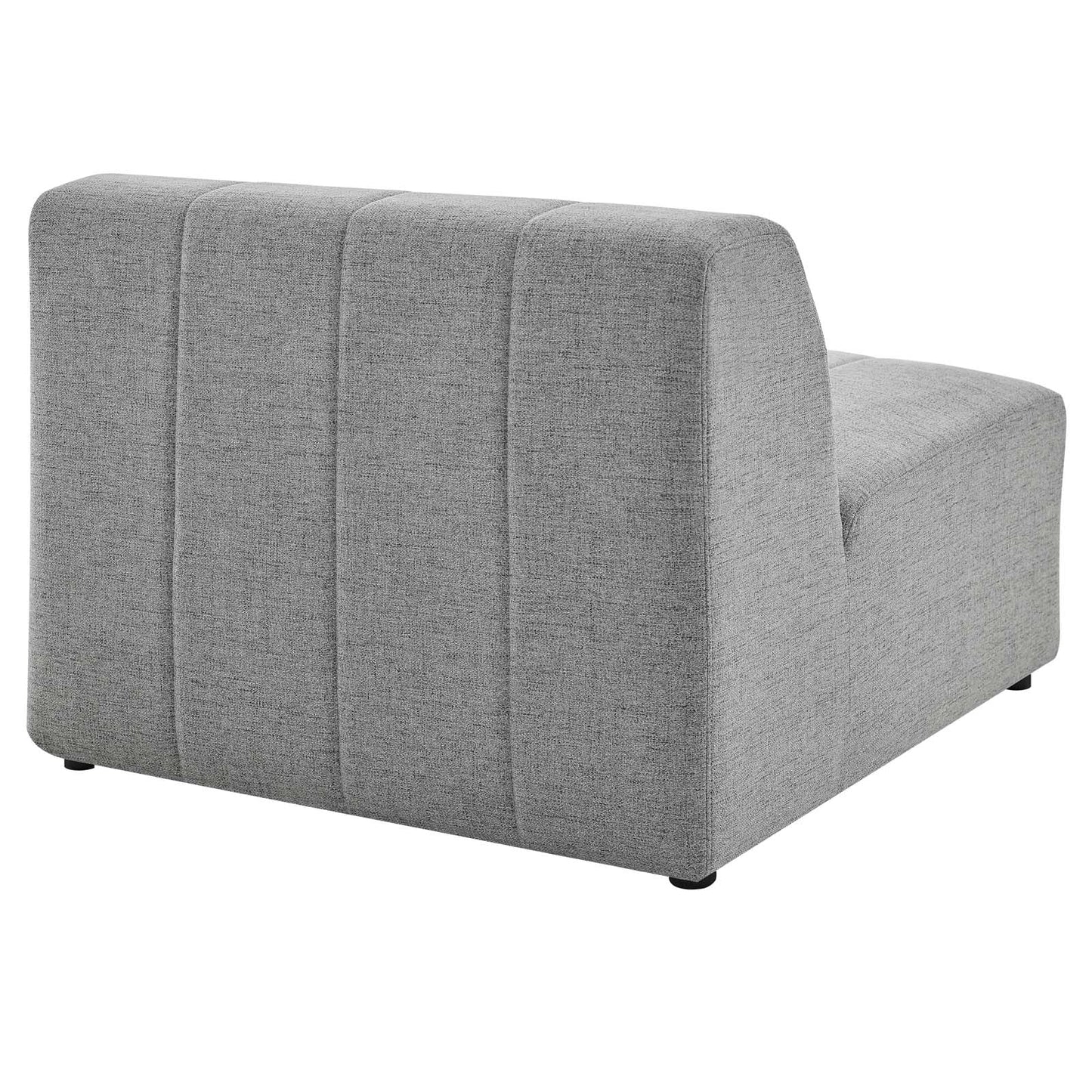 Bartlett Upholstered Fabric 5-Piece Sectional Sofa Light Gray EEI-4531-LGR