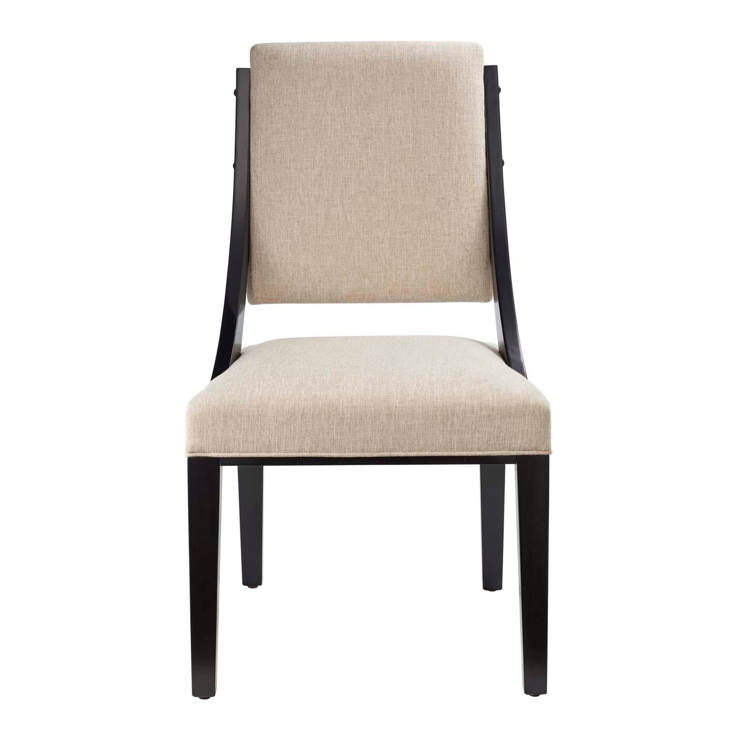 Cambridge Upholstered Fabric Dining Chairs - Set of 2 Beige EEI-4553-BEI