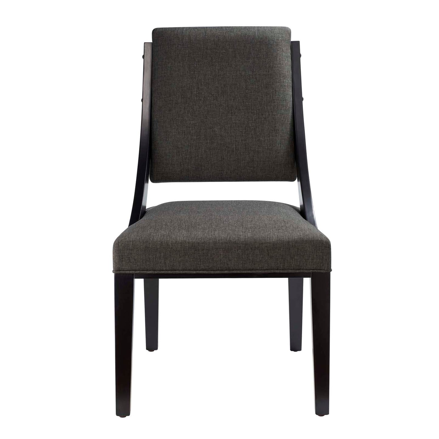 Cambridge Upholstered Fabric Dining Chairs - Set of 2 Gray EEI-4553-GRY