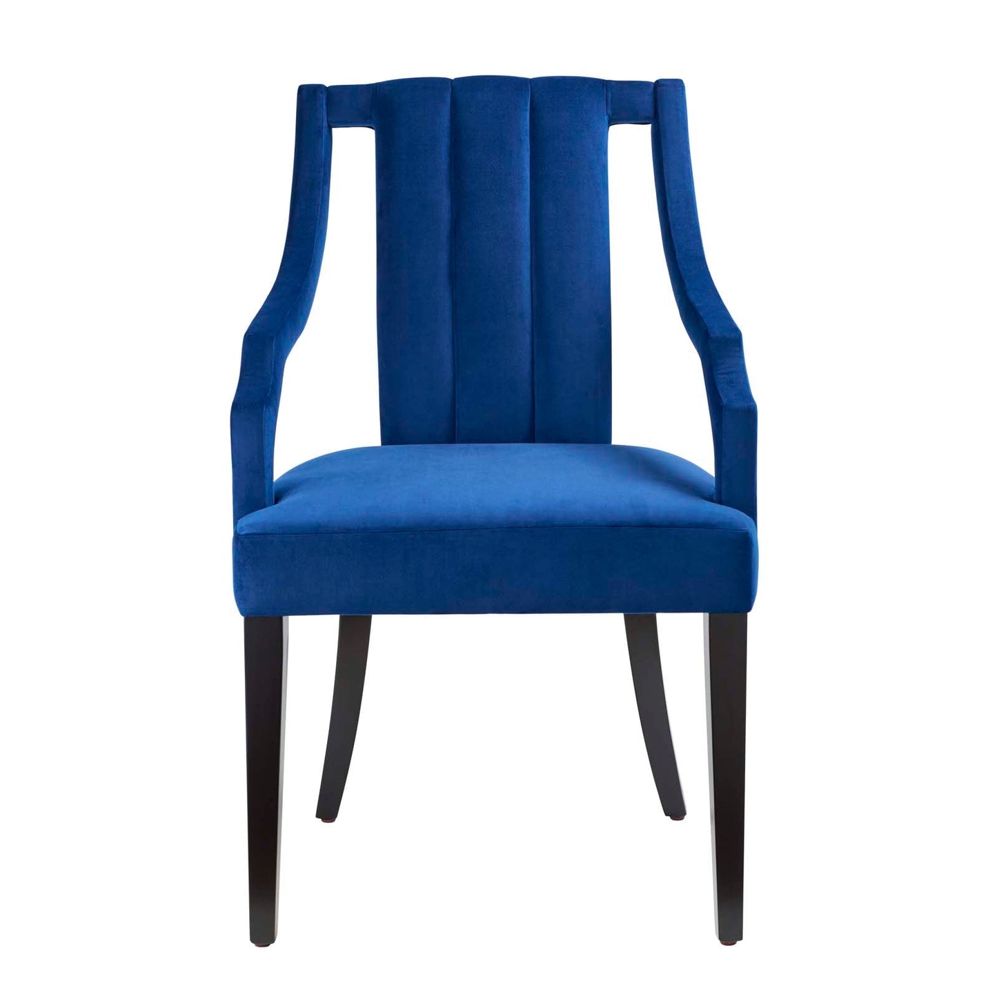 Virtue Performance Velvet Dining Chairs - Set of 2 Navy EEI-4554-NAV