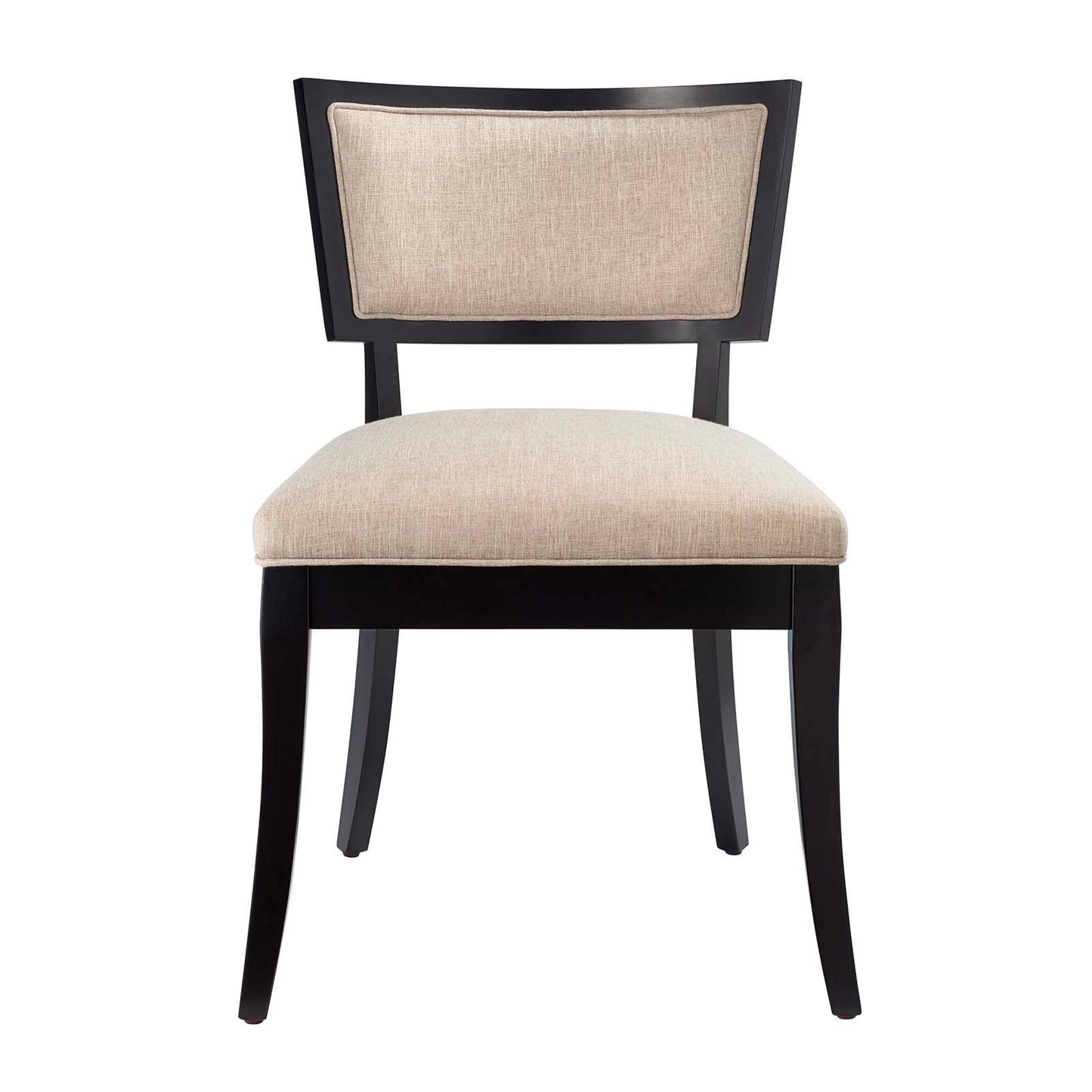 Pristine Upholstered Fabric Dining Chairs - Set of 2 Beige EEI-4557-BEI