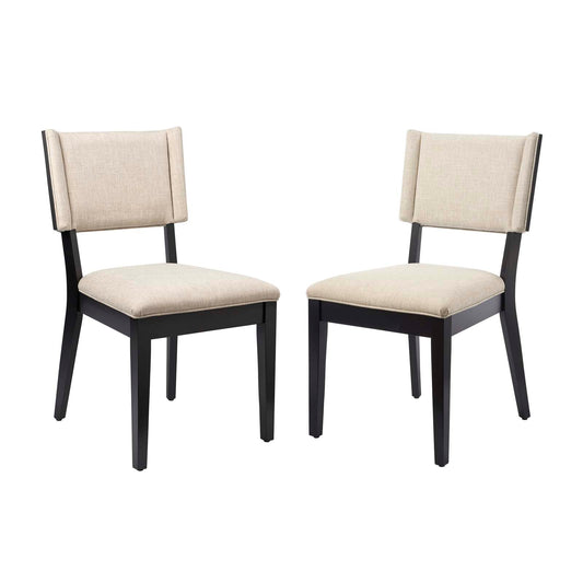 Esquire Dining Chairs - Set of 2 Beige EEI-4559-BEI