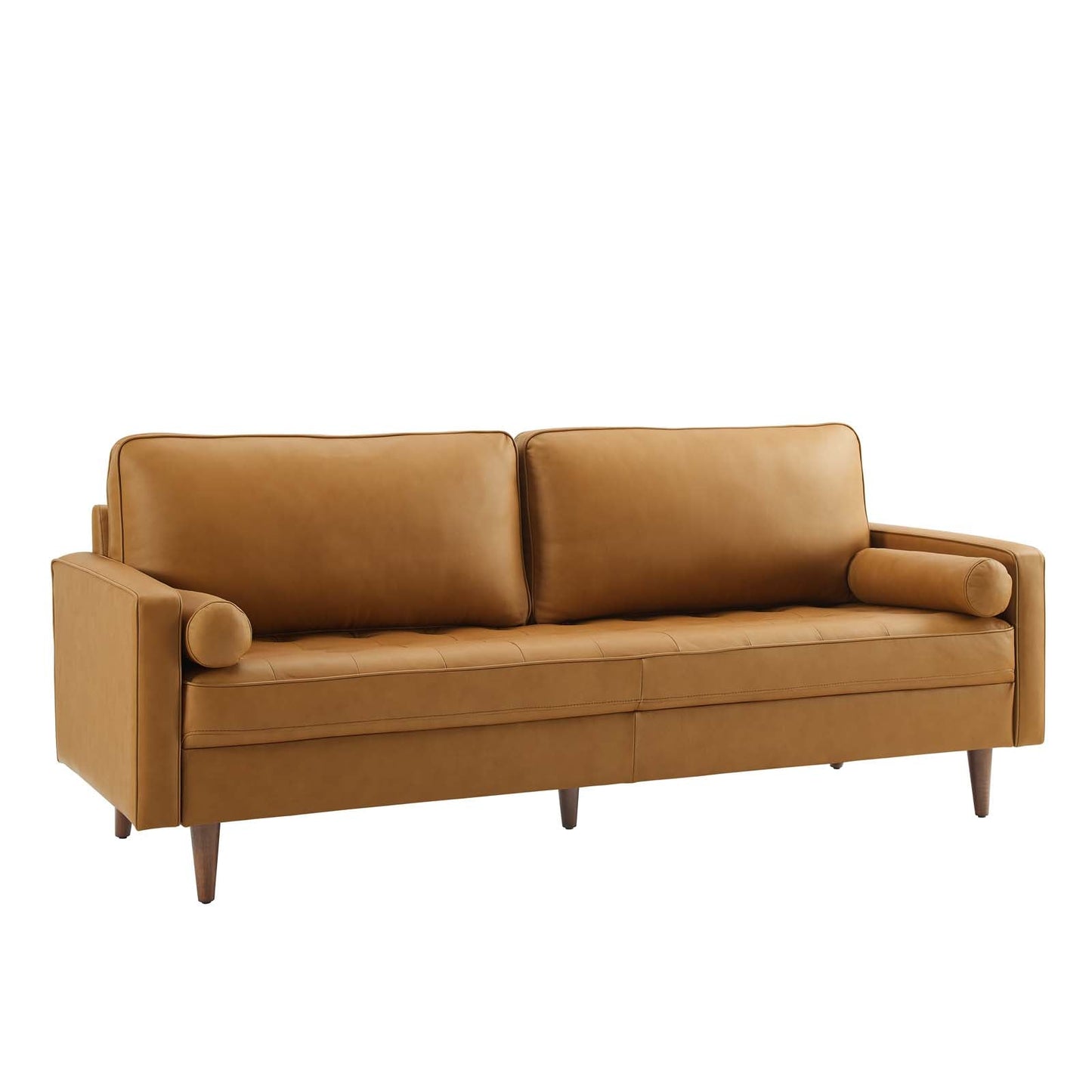 Valour 81" Leather Sofa Tan EEI-4634-TAN