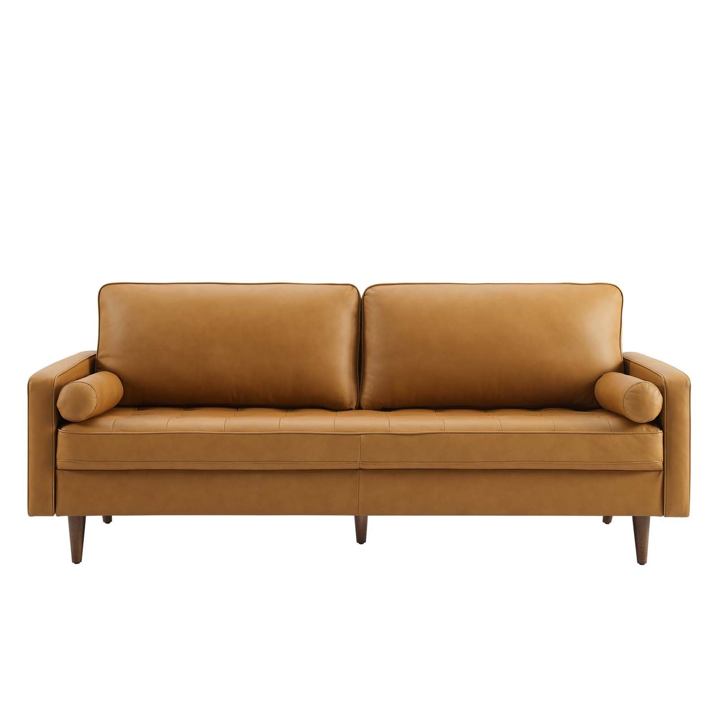 Valour 81" Leather Sofa Tan EEI-4634-TAN