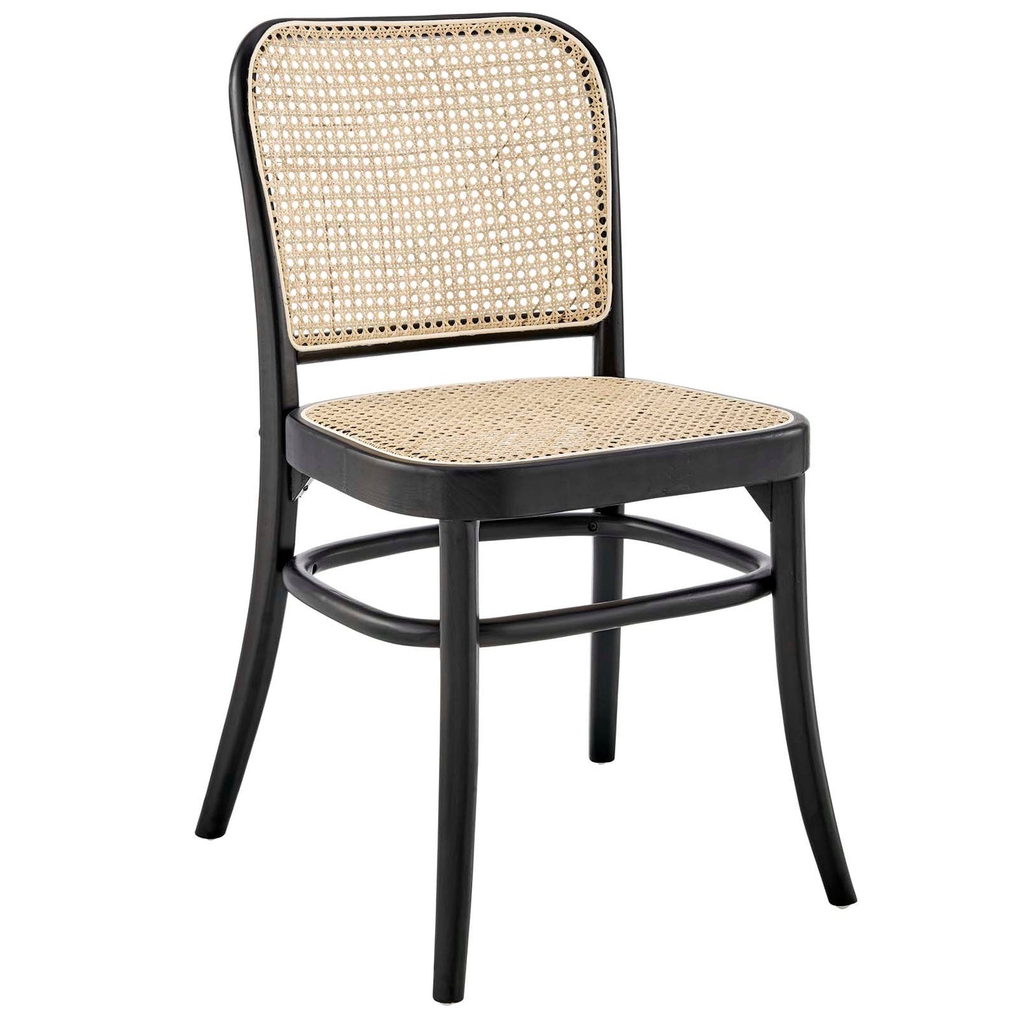 Winona Wood Dining Side Chair Black EEI-4646-BLK