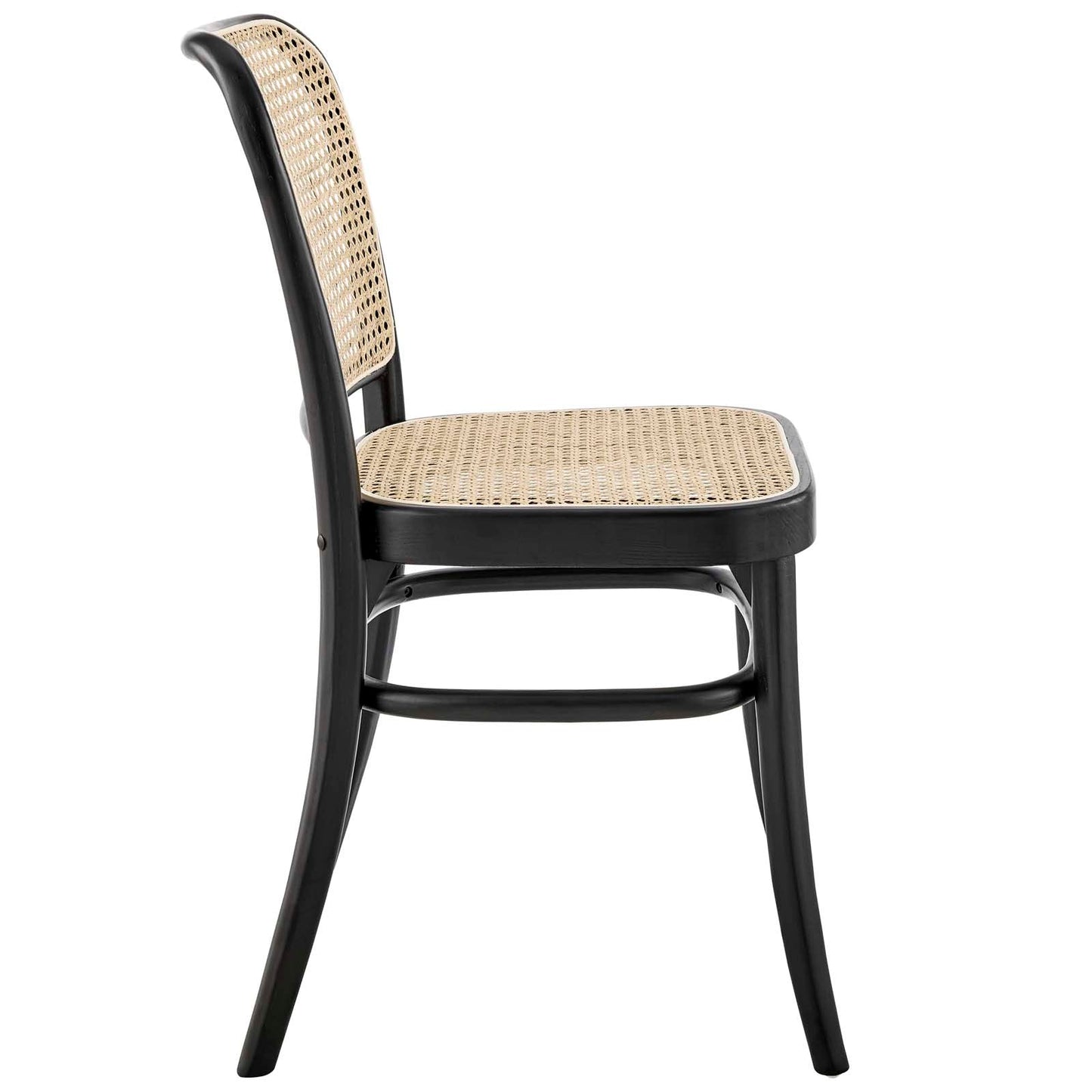 Winona Wood Dining Side Chair Black EEI-4646-BLK